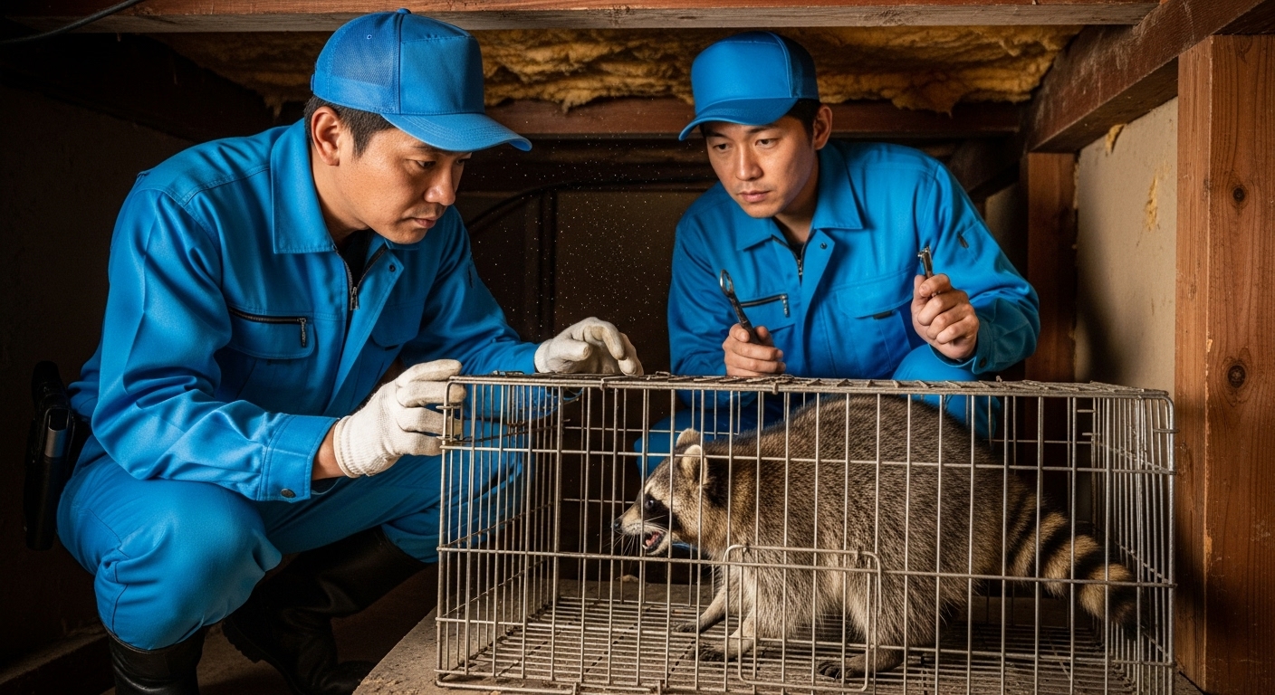 アライグマ駆除
